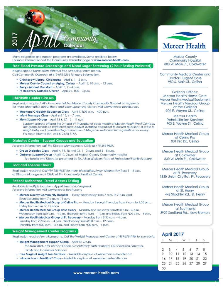 91734-April Calendar